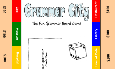 Bài tập ngữ pháp tiếng Anh sẽ không còn nhàm chán với Grammar City - board game miễn phí!